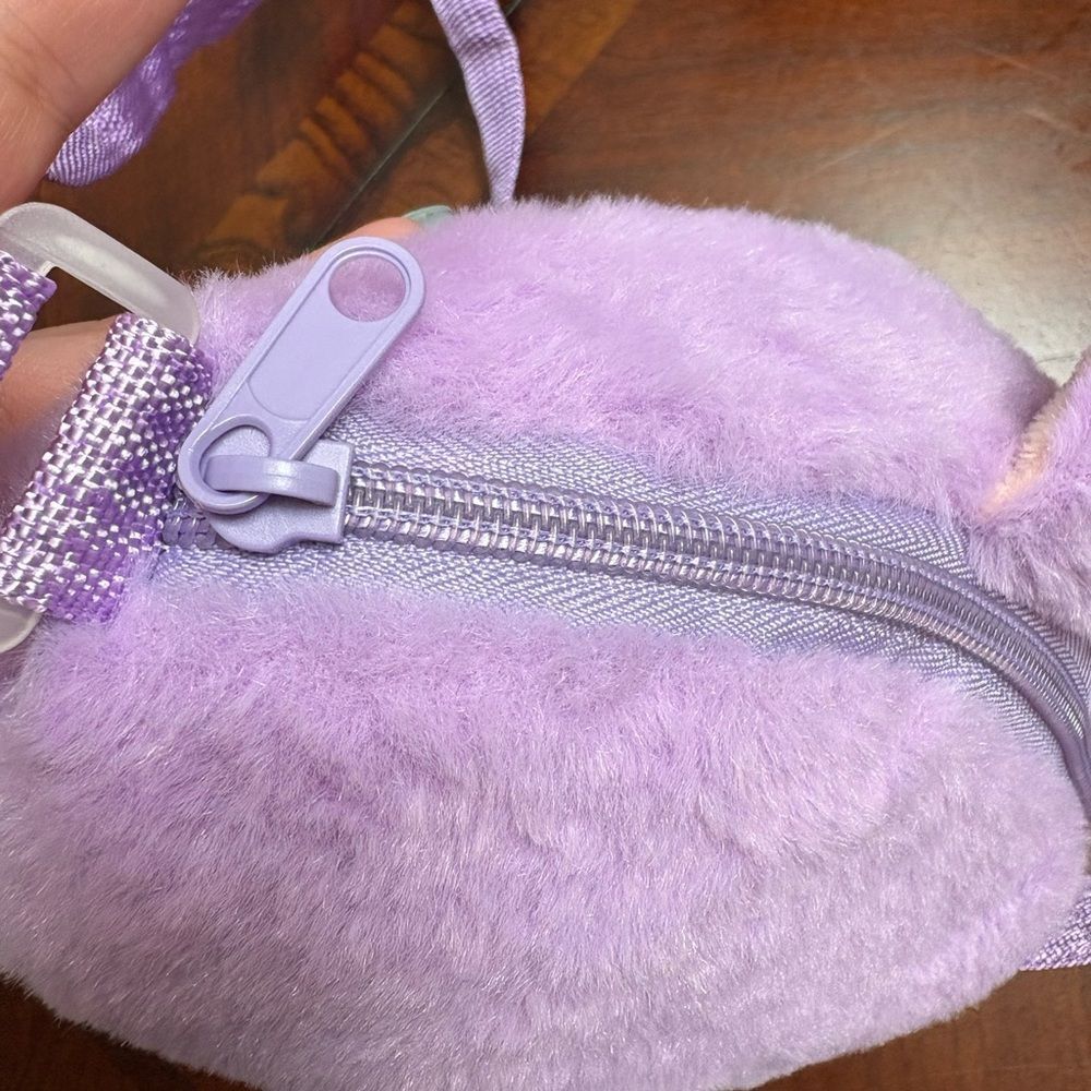 Brand new labubu plush purple bag crossbody - Picture 4 of 5